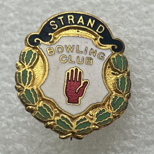 Strand bowling club - bowling, enamel