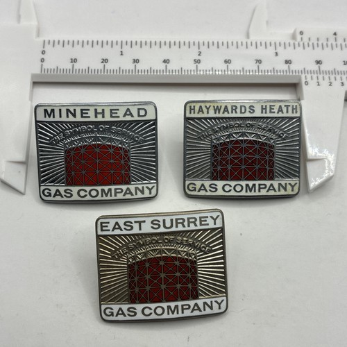 Pre 1949 gas - company, badges