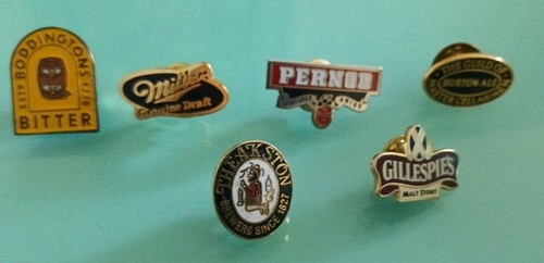 Brewery ale enamel pin - 6, x