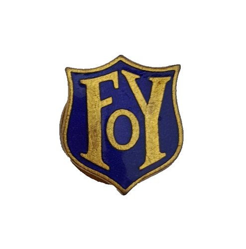 Unknown 1930s foy enamel - 'foy',