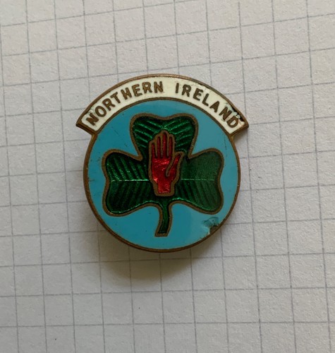 Vintage northern ireland - ireland, red