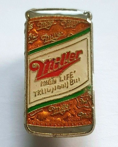 Miller advertising pin - pin, badge