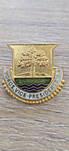 Vintage bowling enamel pin - bowling,