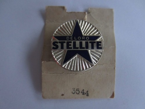 Deloro stellite rare - -, badge