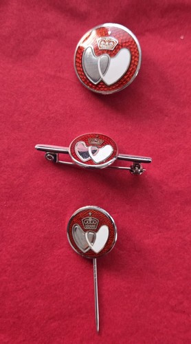 Silver enamel blood donor 25 - donor,